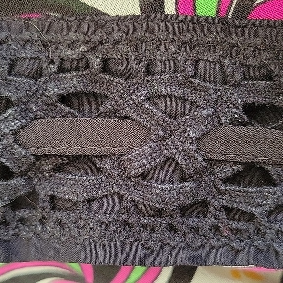 NICOLE by Nicole Miller xl flowy short sleeve blouse - Picture 4 of 6